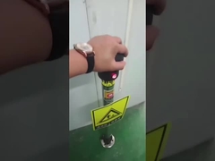 इलेक्ट्रोस्टैटिक डिस्चार्जर्स वीडियो.इलेक्ट्रोस्टैटिक उन्मूलन.वर्टिकल का उपयोग करते हैं