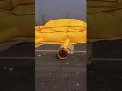 जीवन रक्षक वायु कुशन का उपयोग और जीवन रक्षक वायु कुशन का फुलाव