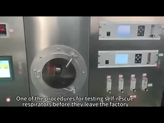 फ़िल्टर स्वयं बचाव श्वसन परीक्षण वीडियो