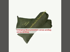 आपातकालीन बाढ़ रोकथाम कैनवास रेत बैग कैनवास रेत बैग