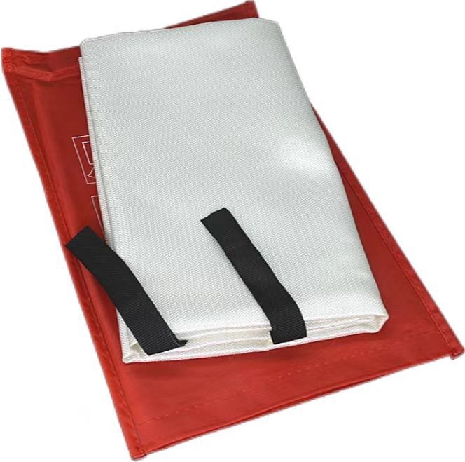 Household Emergency Type 1.2*1.2-meter Thick Welding Fire Blanket, 4-millimeter Thick Kitchen Fire Blanket