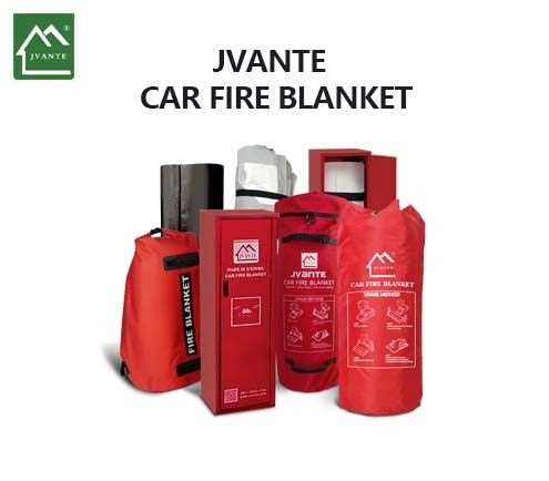 Car Emergency Fire Blanket High Silica Glass Fiber Custom