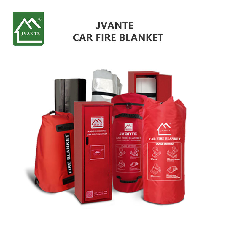 Customizable Safety Protection fire suppression blanket For Car Reuse