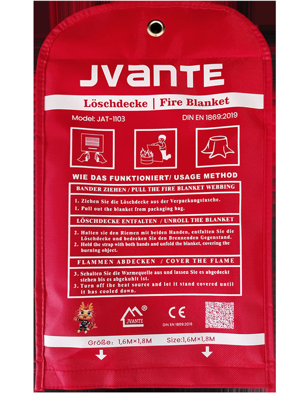 Customizable Fiberglass Home Fire Extinguisher Blanket