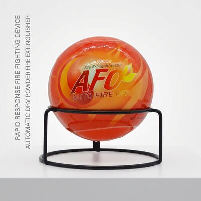 पर्यावरण के लिए हानिरहित सूखी पाउडर ऑटो अग्निशामक गेंद